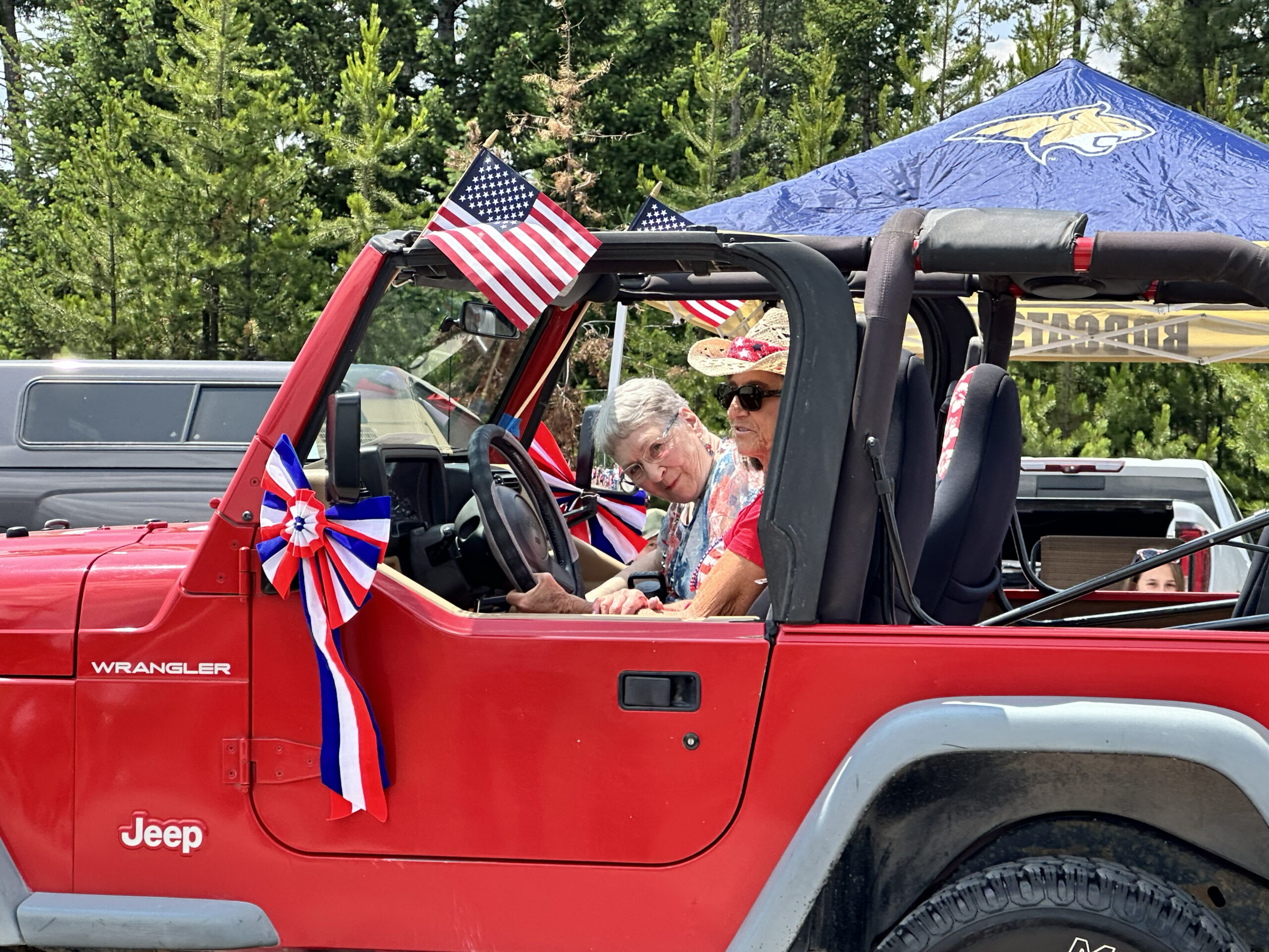 Barb Knopp, VP Senior Center 2023 4th of July Parade